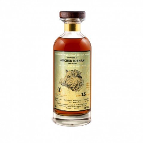 AUCHENTOSHAN - 2007-2022 - 14y - FIRST FILL SHERRY BUTT FINISH - LIMITED ANIMAL EDITION NO.6